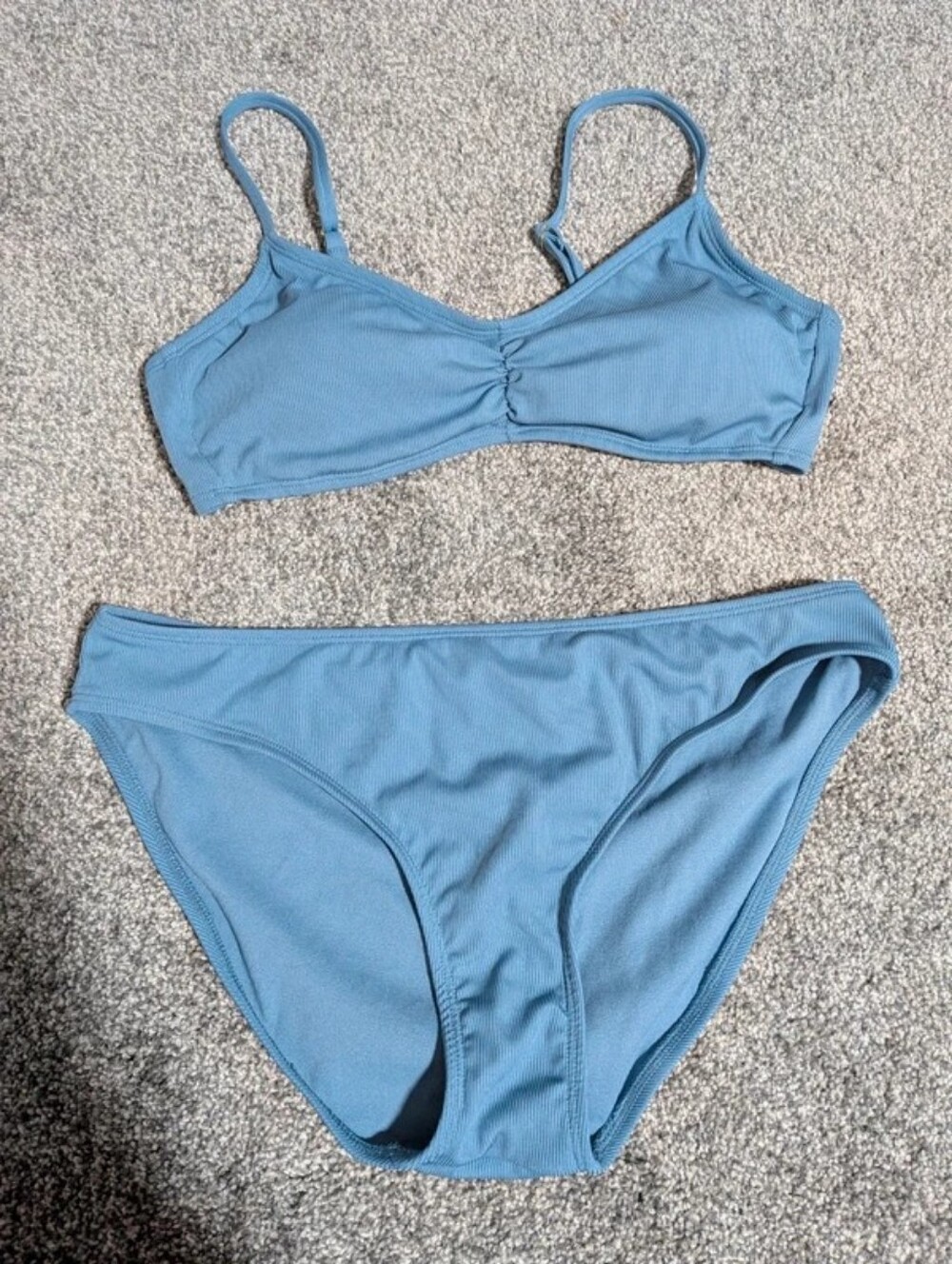 Shade & Shore Brown Halter Bikini Two-Piece